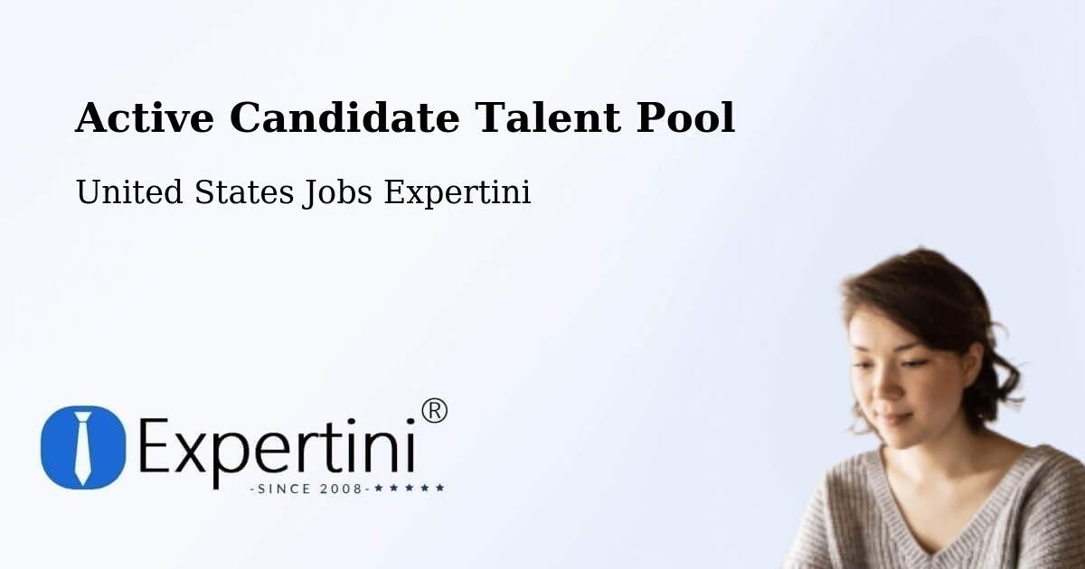 Active Candidate Talent Pool – Frederick - United States Jobs Expertini
