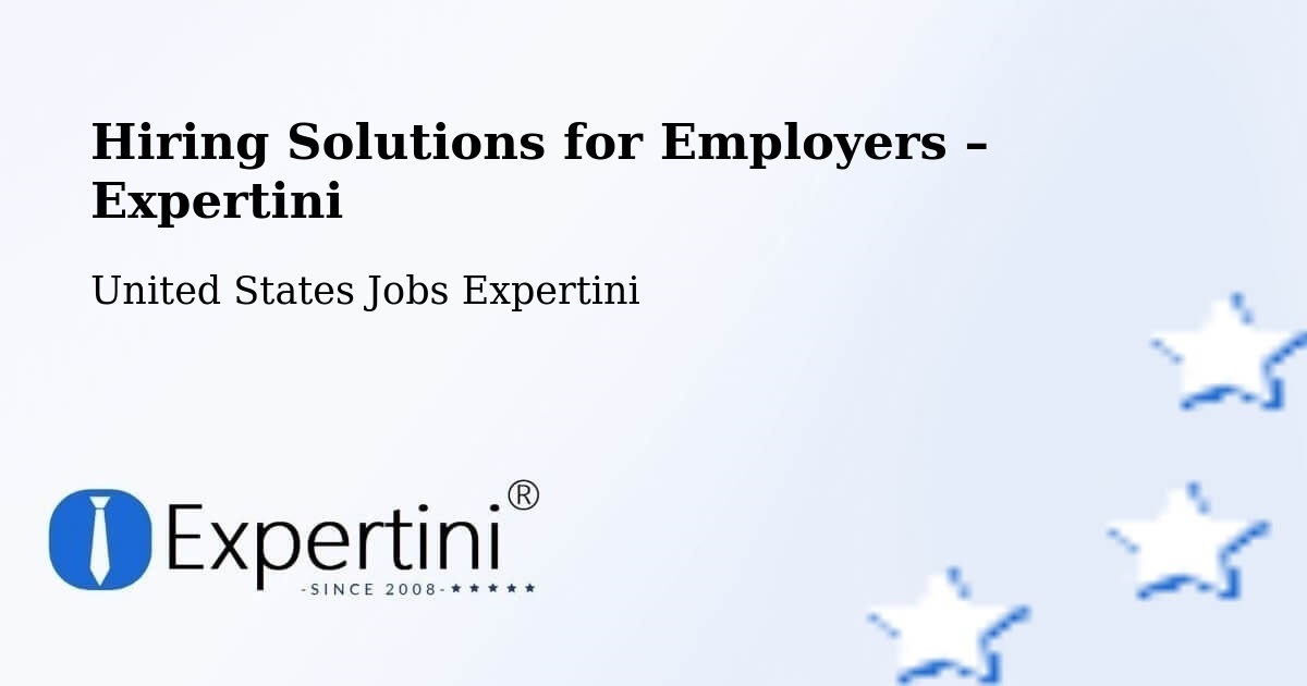 Hiring Solutions for Employers in Frederick - Frederick, United States Jobs Expertini