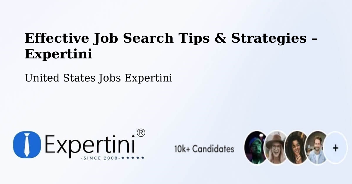 Job Search Tips & Strategies for Job Seekers – Frederick - Frederick, United States Jobs Expertini
