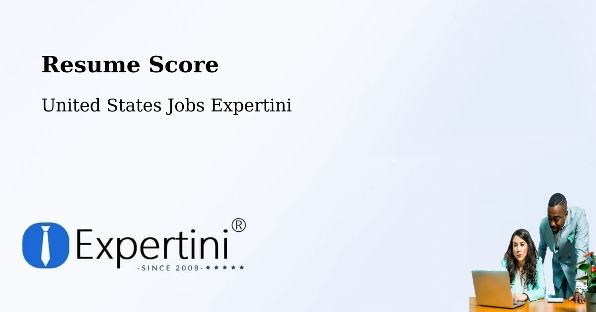 Resume Score & Job Description Match Tool – Frederick - United States Jobs Expertini