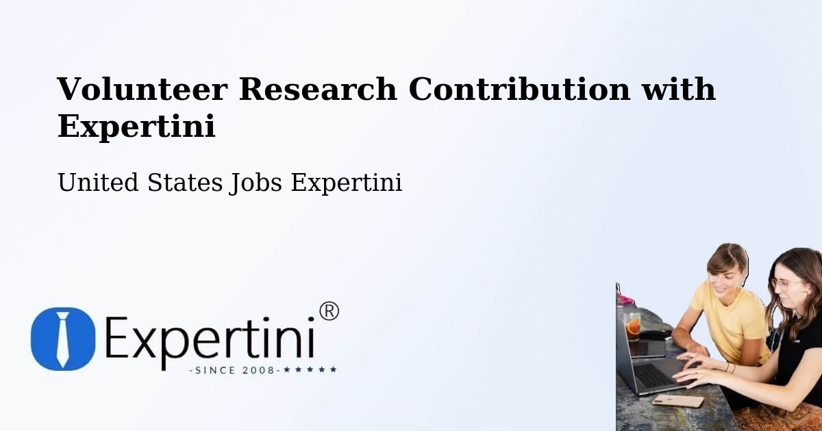 Volunteer Research Contribution Program – Frederick - United States Jobs Expertini